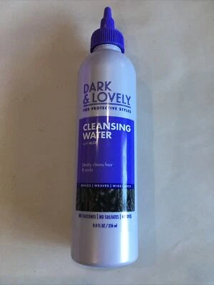 深色可爱洁面水含芦荟 8 盎司温和清洁头发和头皮 — 第 1/2 张图片