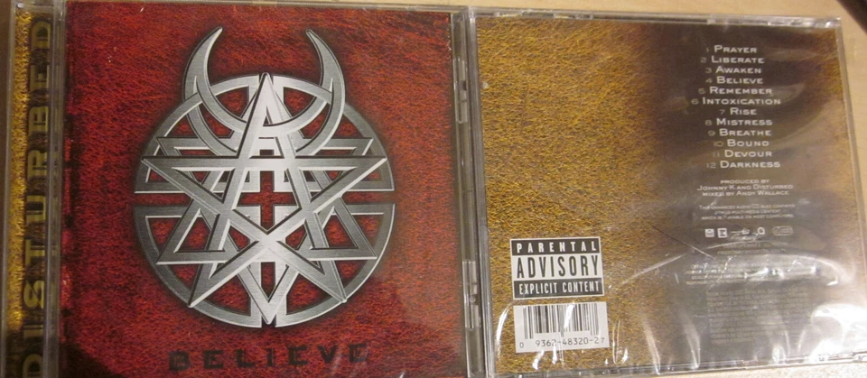 Disturbed - Believe / CD Album 2002, Neu OVP versiegelt in Folie - Bild 1 von 1