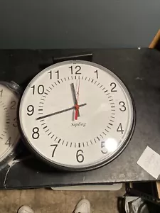 Sapling Double Sided Clock SAA Series SAA-1BD-12R - Picture 1 of 9