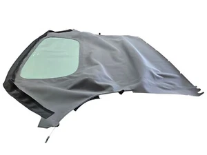 Fits:Porsche Boxster 97-02 986 Soft Top wPLASTIC Window Haartz GRAPHITE German - Picture 1 of 4