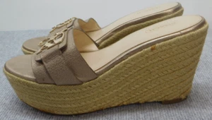 Sandalias de plataforma de cuña Coach Carlana para mujer 7 B A8432 - Imagen 1 de 8
