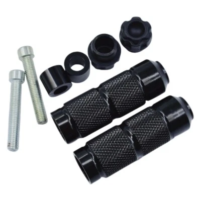 Pies antideslizantes de aluminio de alta resistencia para moto para varios modelos Foto 1 de 4