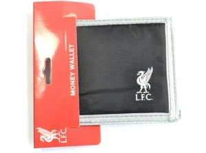 ARSENAL WALLET FC MULTI POCKET BLACK CANVAS CREST WALLET GIFT NEW - Picture 1 of 5