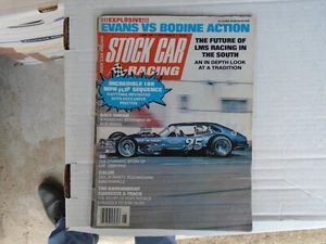 Vtg Stock Car Racing Magazine June 1981 Evans Vs Bodine Action m2506 - Picture 1 of 1