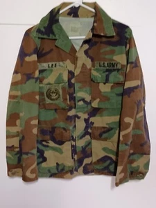 US ARMY Woodland Camo Shirt Small - Regular mit Patches - Bild 1 von 9