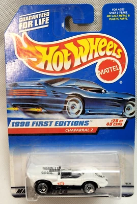 HOT WHEELS 1998 FIRST EDITIONS - CHAPARRAL 2 -#28/40 - Collector #669 - Image 1 of 3