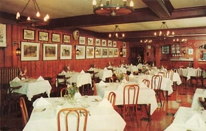 Publicidad de comedor de hotel americano Freehold New Jersey, postal vintage - Imagen 1 de 2