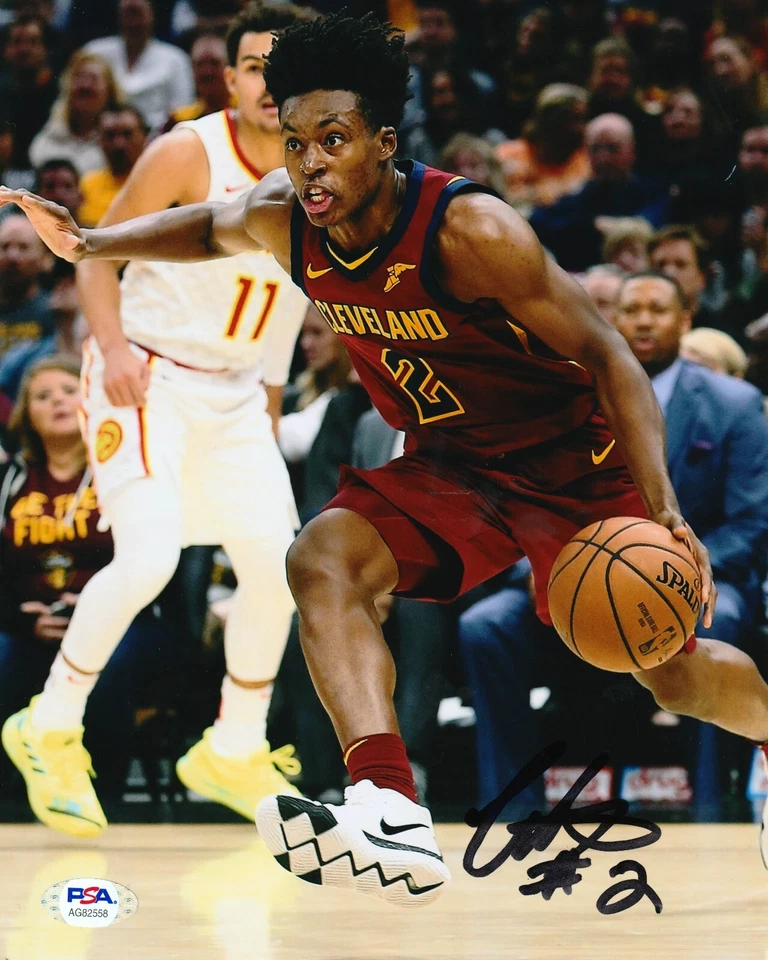 Collin Sexton Cleveland Cavaliers signed 8x10 PSA/DNA - Image 1 of 1