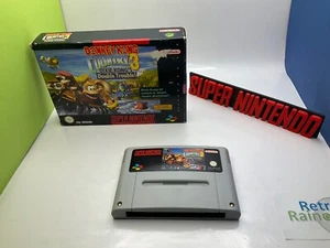SNES - Super Nintendo Spiel - DONKEY KONG COUNTRY 3 Double Trouble - OVP PAL \b - Picture 1 of 13