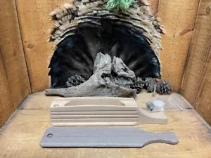 Einteiliges Kirschkasten Call Kit mit Nussbaum Deckel unvollendet - Bild 1 von 2