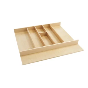 Rev-A-Shelf Trim-to-Fit Shallow Drawer Organizer, 23.98 x 21.97 In, 4WUT-3SH - Picture 1 of 9