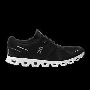 Women's ON Cloud 5 Black White Size 7.5 - Picture 1 of 6
