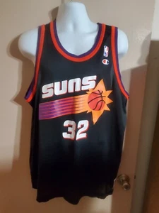 Vintage Jason Kidd #32 Phoenix Suns Black NBA Champion Trikot Gr. 48 XL - Bild 1 von 7