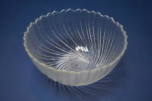 Arcoroc Seabreeze France Swirl Glass Bowl- 5.25” (across) - Vintage - Unused - Picture 1 of 14