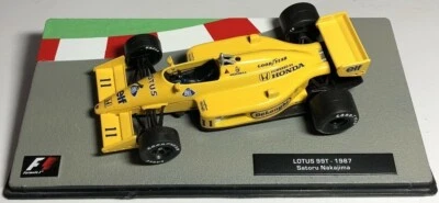 IXO - Pilota di Formula 1 LOTUS 99T 1987 #11 Satoru Nakajima - 1/43 - MAGFOR99T - Immagine 1 di 2
