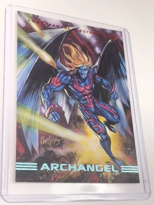 1993 MARVEL MASTERPIECES Archangel Card #16 - FREE SHIPPING - Image 1 of 2