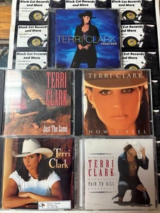 5x Terri Clark CD Lot Just The Same How I Feel Fearless Pain To Kill Self Titled - Picture 1 of 3