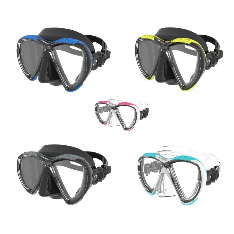 DUWT® OCEANIC DISCOVERY MASK Tauchmaske Taucherbrille Zweiglasmaske SALE
