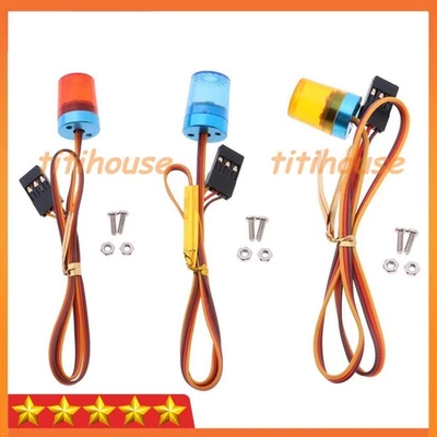 Auto RC LED Warnleuchte Rundumleuchte Rundumlicht Lampe 5 LED Aluhalterung - Bild 1 von 4