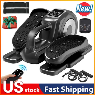 Máquina elíptica eléctrica elipse debajo del escritorio ejercitador de piernas LCD completamente montado Foto 1 de 4