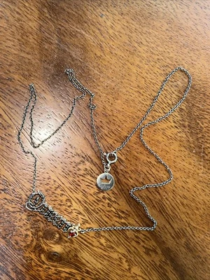 DISNEY винтажный серебро королева ожерелье - Изображение 1 из 4