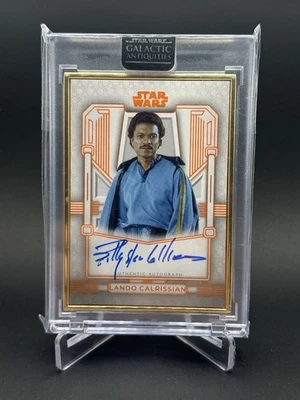 Topps Star Wars Galactic Antiquities Lando Auto Framed Billy Dee Williams /25 - Image 1 of 2