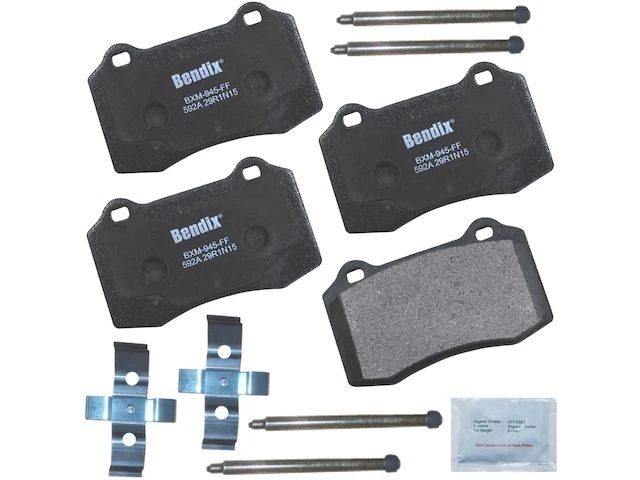 Bendix 35NY57X Rear Brake Pad Set Fits 2003-2005 Jaguar S Type R 4.2L V8 — 第 1/1 张图片