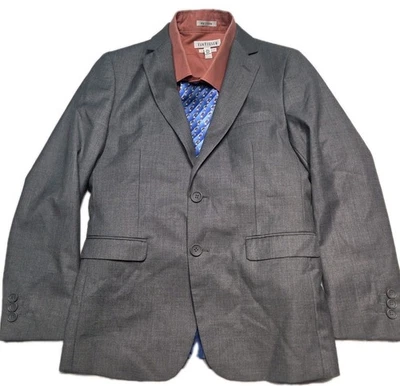 Blazer Giorgio Fiorelli Niños 14T Gris Superlux Cónico Mezcla Viscosa Fina Forrado  Foto 1 de 4