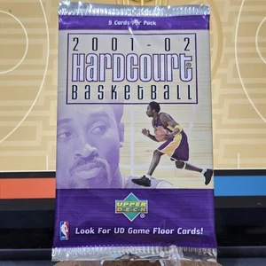 2001-02 Upper Deck Hardcourt NBA paquete sellado de fábrica (5 cartas) - ¿Piso de juego?? - Imagen 1 de 2