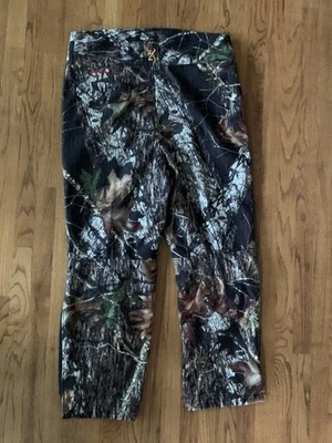 Pantalones de Vellón MARRÓN Para Hombres XL Camuflados Silenciosos Adrenalina MossyOak Cremallera Piernas OdorSmart Foto 1 de 4