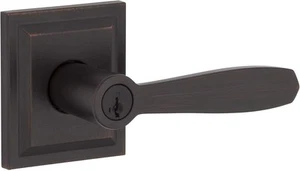Baldwin Prestige Torrey Entry Door Lever Lock | SmartKey | Venetian Bronze - Picture 1 of 9
