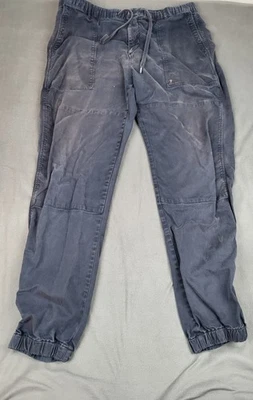 Pantalones de chándal Todd Snyder Camp para hombre grandes azules con cordón elásticos militares resistentes Foto 1 de 4