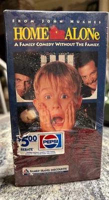 HOME ALONE VHS NOT SEALED  (1991)  PEPSI PROMOTION FOX VIDEO VERSION - Image 1 of 4