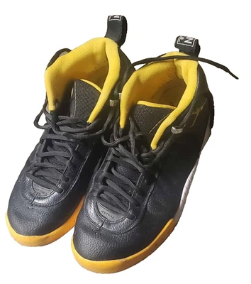 RARO NIKE Air Jordan Jumpman para hombre talla Oro negro 9,5 Pro University 906876-070  Foto 1 de 4