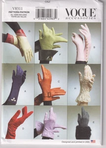 8311 VOGUE Accessories - 9 Different GLOVES - Picture 1 of 1