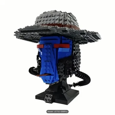 Juego de bloques de construcción de casco de cazarrecompensas Cad Bane Star Wars - 598 piezas Foto 1 de 4