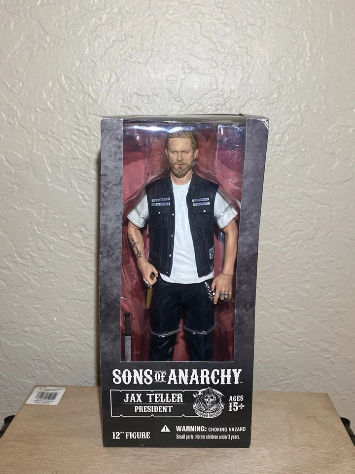 12-дюймовая фигурка Mezco SOA Jax Teller 12 дюймов Sons Of Anarchy НОВАЯ КОРОБКА - Изображение 1 из 4