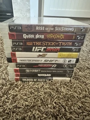 Playstation 3 Games Lot Of 10 Ps3 Games Lot - Image 1 of 2