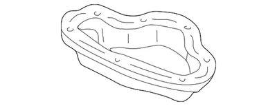 Genuine Nissan Oil Pan 11110-4W010 - Image 1 of 2