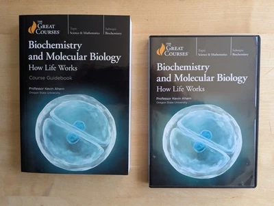 Great Courses - Biochemical and Molecular Biology: 6 DVDs & Course Guidebook NEW Foto 1 de 4