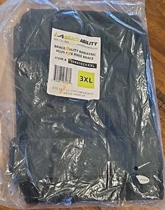 Rodillera bariátrica BraceAbility 3XL con estabilizadores laterales nueva en caja negra - Imagen 1 de 10