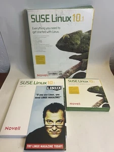 SUSE Linux 10.1 Start-Up With Manual And Discs - Picture 1 of 2