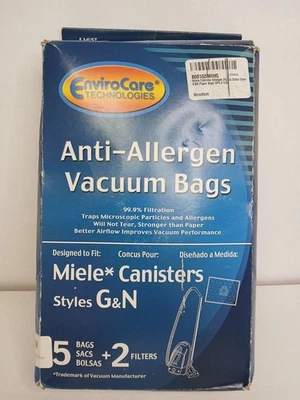 5 Deluxe Anti-allergen Miele G & N Vacuum Bags - Image 1 of 2