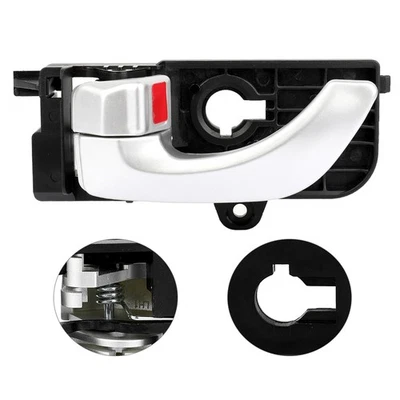 Fits 2005-2008 Hyundai Sonata Front Left Driver Side Interior Inside Door Handle - Image 1 of 4