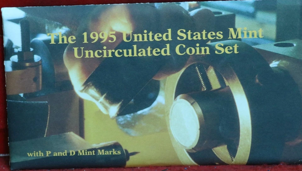 Uncirculated 1995 U.S. Mint Set P & D Mint - Image 1 of 1