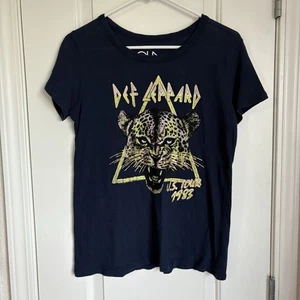 Chaser Women’s Def Leppard Graphic Ted - Size XS - Picture 1 of 5