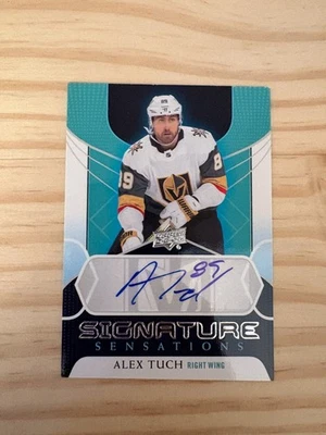 2020-21 Upper Deck Signature Sensations #SSAT Alex Tuch - GOLDEN KNIGHTS - Image 1 of 2