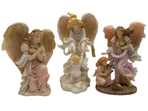 Seraphim Angel Figurines Lot (3) “Adoring Maiden 1994, Angel w/Girl 2002, 78100 - Picture 1 of 11