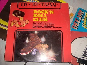 LP ROCK'N ROLL CLUB EX++ EDDIE COCHRAN F. DOMINO LONNIE MACK JOHNNY & HURRICANES - Picture 1 of 1