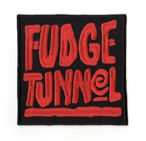 Fudge Tunnel Patch | English Sludge Alternative Metal Noise Rock Music Band Logo - Picture 1 of 1